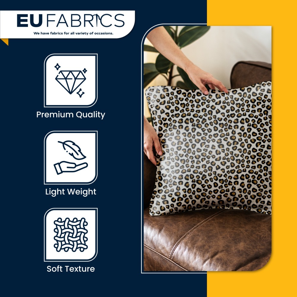 Animal Print Polycotton Fabric