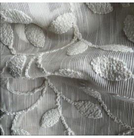 Wide Width Heath Natural Curtain Fabric